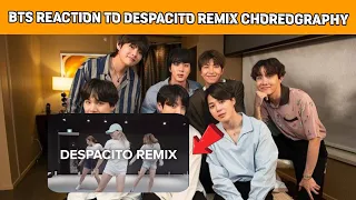 BTS REACTION - Despacito - Luis Fonsi, Daddy Yankee ft. Justin Bieber / Beginners Class