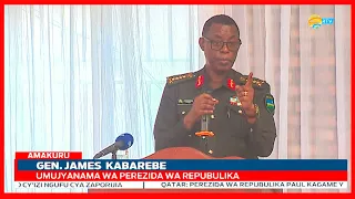 Twabohoye igihugu, ubu ni mwe mufite inshingano yo kucyubaka - James Kabarebe aganiriza urubyiruko