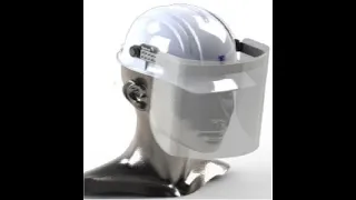 Protectores faciales para cascos de Seguridad Industrial