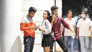 😱Romantic Accidentally Takkar Prank Onute Girls💕👌 | Epic Reaction O🔥I Classy Subhash🙏#shorts #viral