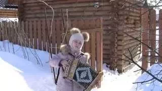 8-year-old girl playing harmon