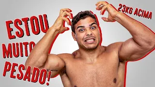 ESTOU MUITO PESADO 23 KG! E AGORA?      VLOG EP-01