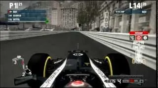 F1 2012 (Game) Monaco Expert Career Race