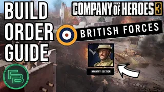 CoH3 - This British Forces Build Order is OP