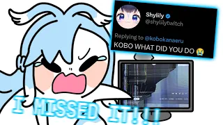 Everyone's reaction to Kobo broke her Monitor