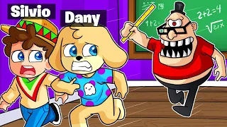 ¡ESCAPA del PROFESOR BIZARRO MR STINKY'S!📚✍🏻😨en ROBLOX con SILVIOGAMER y PANCRACIO