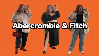 Trying Abercrombie & Fitch on a size 24