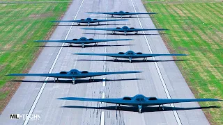 US B-2 Spirit Bombers Landed on Keflavik Air Base and will deploy to Ukraine border