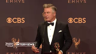 Emmy winner Alec Baldwin on the impact of his playing Donald Trump on "SNL" - 2017 Primetime Emmys