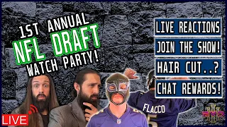 Live 2024 NFL Draft Watch Party! Join The Convo LIVE and Give Us A Fans Thoughts!