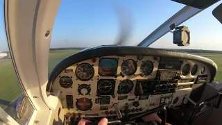 Last Solo Flight in the Cherokee 235 in 4k!