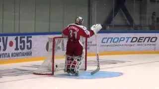 Александр Радулов сыграл в воротах в матче Ковальчук-тим - Малкин-тим. Часть IV