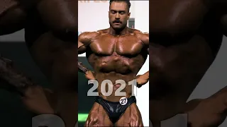 Chris Bumstead 2021 VS 2022 Mr. Olympia  #shorts