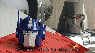 Optimus Prime VS Megatron G1 Stop Motion | Transformers: The movie 1986