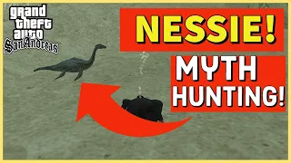 NESSIE Monster Secret Location In GTA San Andreas!! [Myth Hunting]