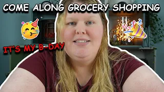 COME ALONG GROCERY SHOPPING & IT'S MY BIRTHDAY | VLOG [tw: ed]