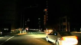 Eerie video of Japan quake blackout