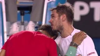 Lessons in Class and Sportsmanship by Stan Wawrinka and Rafa Nadal