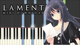 Emotional Piano Music - Lament | Synthesia Tutorial