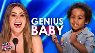 GENIUS BABY Shocks Judges!