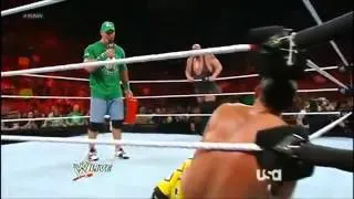 WWE Raw 16 July John Cena Announces That He Cashes In His MITB Contract At Raw 1000(2012)