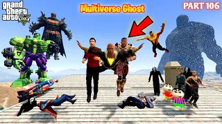 Multiverse Ghost Can Star God Save Franklin Black Adam Shang Chi in GTA5 #106