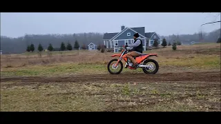 2022 KTM 300 XCW sound clip with FMF turbinecore 2 (VOLUME UP) 😍