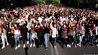 Demonstrators Clash With Police As Anti-Government Protests Continue In Armenia