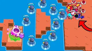 GOD TROLLER vs UNLUCKY NOOBS ! Brawl Stars Funny Moments & Glitches & Fails #770