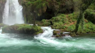 1 Hour Relaxation sufi music and beatiful waterfall