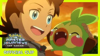 Goh and Grookey | Pokémon Master Journeys: The Series | Official Clip