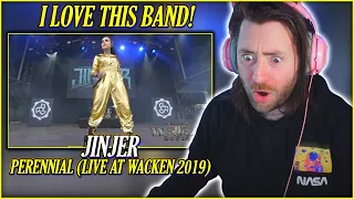 JINJER - PERENNIAL (LIVE AT WACKEN 2019) | FIRST TIME REACTION