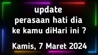 Ramalan harian " update perasaan hati dia ke kamu diHari ini ? " Tarot