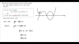 2022학년도 (2021년 시행) 고3 10월 모의고사 공통 22번