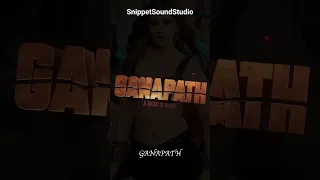 Hum Aaye Hain Song 😍🔥💯 || Ganapath 🥰 || Tiger Shroff || Kriti Sanon || Latest || #viral || Attitude