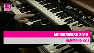 Hammond XK 5 - Musikmesse 2016