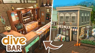 Grungy Dive Bar // The Sims 4 Speed Build