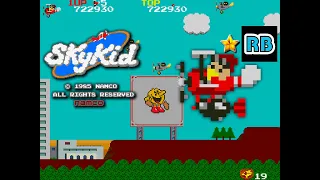 1985 [60fps] Sky Kid 1139420pts ALL