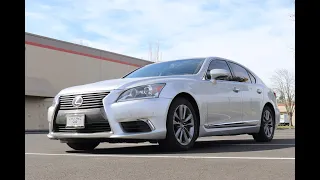 This 2014 Lexus LS 460 has close to 100k miles and is ready to go another 100!!