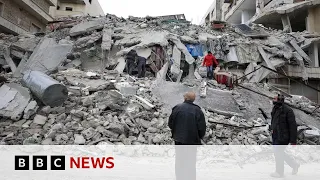 Syrian earthquake survivors feel 'forgotten' - BBC News