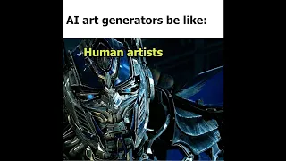 AI art be like: