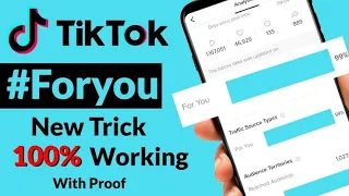 Tiktok Foryou New Trick 100% Working With Proof 2022 || Tiktok Foryou Trick 2022 | Foryou Trick 2022