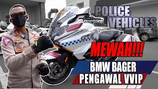 BMW K 1600 BAGER "SI MEWAH" PENGAWAL VVIP | REVIEW MOTOR POLISI | POLICE VEHICLES