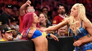 WWE ROADBLOCK 2016 "End Of The Line" SASHA BANKS vs CHARLOTTE - Iron Man Match for the Women's Title