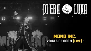 Mono Inc. - "Voices Of Doom" | live at M'era Luna 2017