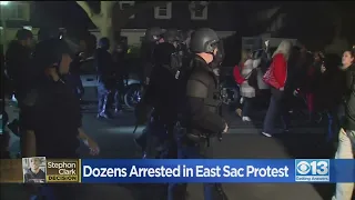 Dozens Of Protesters Gather At Sacramento PD Headquarters (3/5/19)