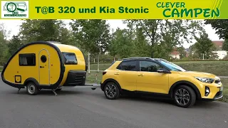 Der kleine T@B 320 und der Kia Stonic. Alles gelb, aber auch gut ?  - Test/Review | Clever Campen