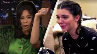 Cardi B Does a HILARIOUS Kardashian Jenner Family "OKURRR" Catchphrase Impression