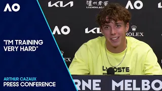 Arthur Cazaux Press Conference | Australian Open 2024 Second Round