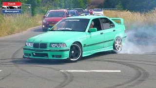 Modified Cars leaving Automaxx 2022 - 650HP Golf VR6 Turbo, Stagea, 700HP M140i, Turbo 370Z,...